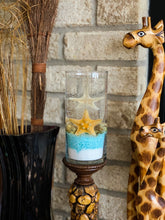 Load image into Gallery viewer, Seashell Gel Candle Cylinder Shape Scent 20 oz