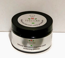 Load image into Gallery viewer, Natural activated coconut charcoal teeth whitening