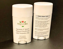Load image into Gallery viewer, Lavender lemon Natural deodorant with bentonite clay