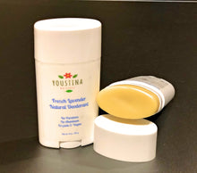 Load image into Gallery viewer, Natural Deodorant with lavender essential oil / Aluminum free / Vegan / Organic