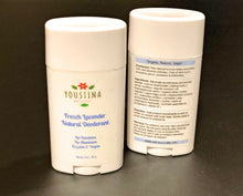 Load image into Gallery viewer, Natural Deodorant with lavender essential oil / Aluminum free / Vegan / Organic