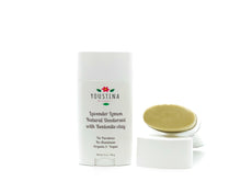 Load image into Gallery viewer, Lavender lemon Natural deodorant with bentonite clay