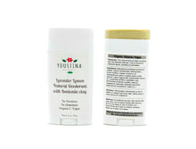 Load image into Gallery viewer, Lavender lemon Natural deodorant with bentonite clay