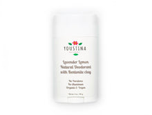 Load image into Gallery viewer, Lavender lemon Natural deodorant with bentonite clay