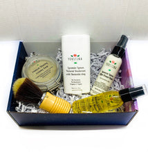 Load image into Gallery viewer, Shaving Box Kit for Father's Day / Christmas Gift for Him / sensitive skin with bentonite clay and Lavender Lemon Essential oils