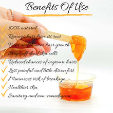 Load image into Gallery viewer, Sugaring Paste Waxing for Hair Removal 8 oz total in 4 separate containers Body Care Wax