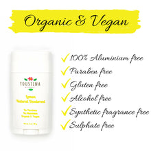 Load image into Gallery viewer, Natural deodorant with lemon essential oil / Aluminum free / Vegan / Organic