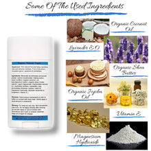 Load image into Gallery viewer, Natural Deodorant with lavender essential oil / Aluminum free / Vegan / Organic