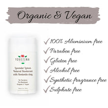 Load image into Gallery viewer, Lavender lemon Natural deodorant with bentonite clay