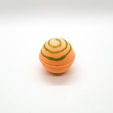 Load image into Gallery viewer, Papaya Bath Bomb with Papaya extract and Kaolin clay / Luxury Large Bath Bombs Gift / Bubble Bath Fizzy