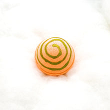 Load image into Gallery viewer, Papaya Bath Bomb with Papaya extract and Kaolin clay / Luxury Large Bath Bombs Gift / Bubble Bath Fizzy