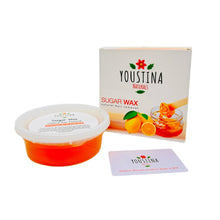 Load image into Gallery viewer, Sugaring Paste Hair Removal 12 oz, No Strips Needed Hard Wax for Brazilian, Face and Body by YoustinaNaturals
