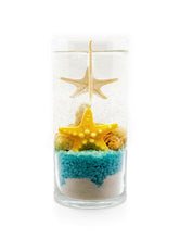 Load image into Gallery viewer, Seashell Gel Candle Cylinder Shape Scent 20 oz
