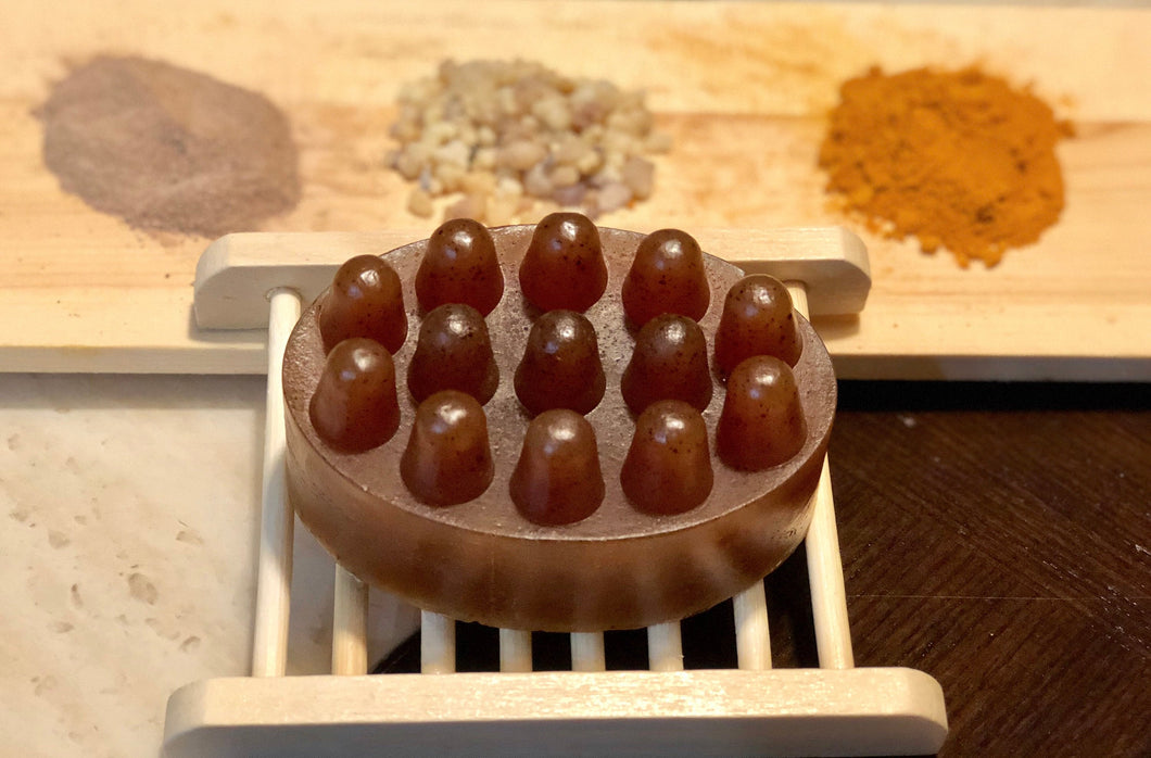 Frankincense, Myrrh and Turmeric Glycerin Soap