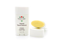 Load image into Gallery viewer, Patchouli Deodorant Natural, Vegan and Organic with Magnesium hydroxide for Men, Women and Kids
