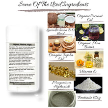Load image into Gallery viewer, Lavender lemon Natural deodorant with bentonite clay
