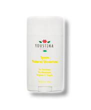 Load image into Gallery viewer, Natural deodorant with lemon essential oil / Aluminum free / Vegan / Organic
