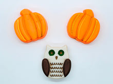 Load image into Gallery viewer, Natural Fall Soaps Gift Set with Coconut milk and Country Pumpkin scent / Thanksgiving Guest soap decor / Halloween Mini Bar
